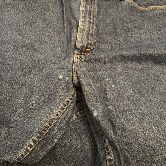 VTG Wrangler Jeans Relaxed Regular Fit 42x32 Set - 2 Rigged Denim Cowboy Western - Picture 7 of 10